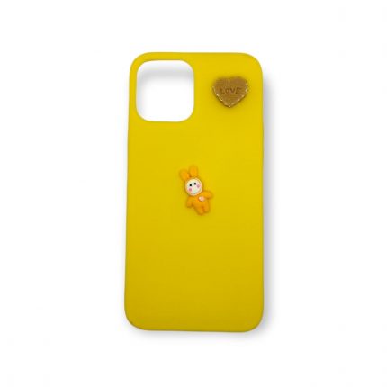 iPhone 12 Pro Max Bunny Cover - Yellow